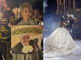 Vicente Fernández Jr. le rinde homenaje a su papá en su boda con espectáculo de drones (VIDEO)