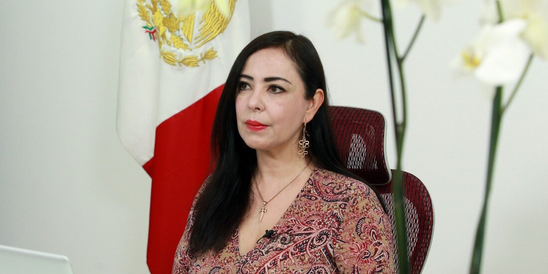 La presidenta municipal de Naucalpan, Patricia Durán.