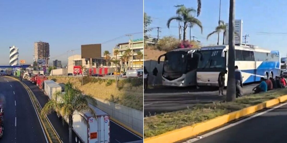 Bloquean autopista en tramo Atlixco - Puebla; exigen localización de desaparecidas.