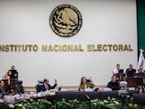 Sesión del Instituto Nacional Electoral