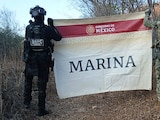 Acción de seguridad de la Marina en Sinaloa.