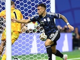 Lautaro Martínez celebra su gol ante Inglaterra en el Mundial 2026