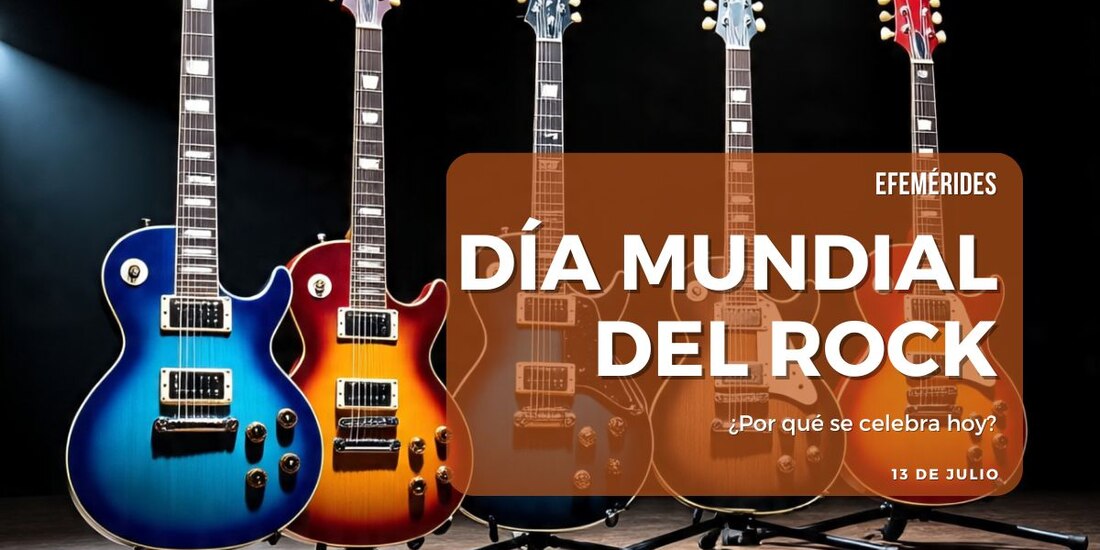 Te contamos por qué se celebra hoy el Día Mundial del Rock.