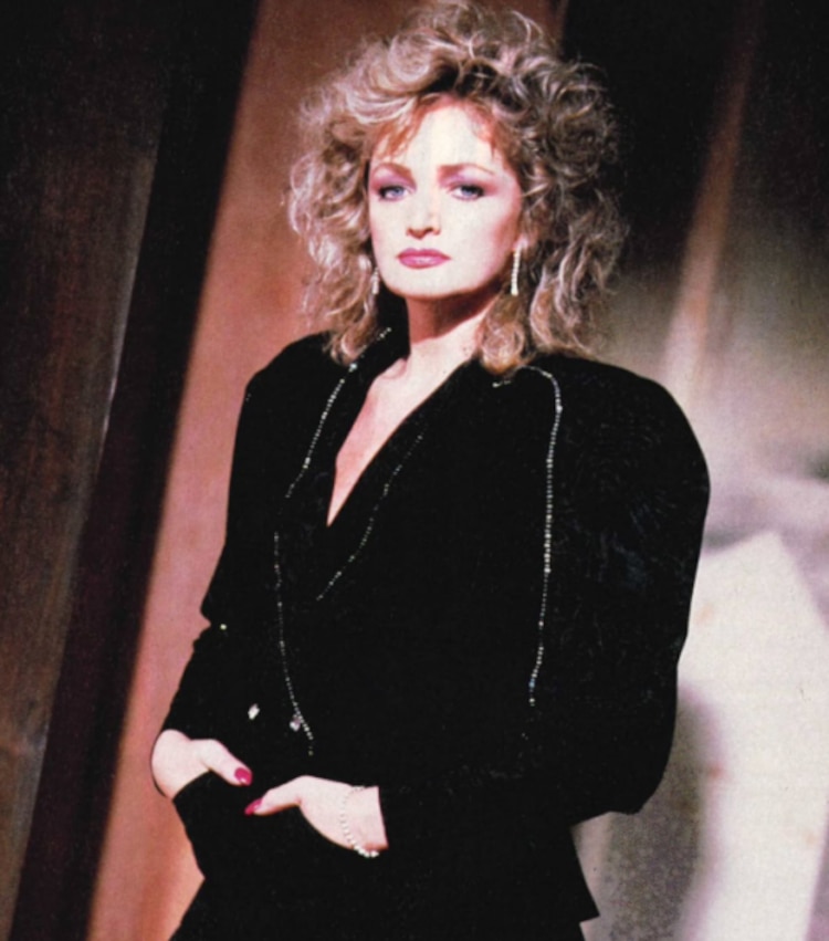 Bonnie Tyler en sesión de fotos para 'Tracks magazine' (1986)