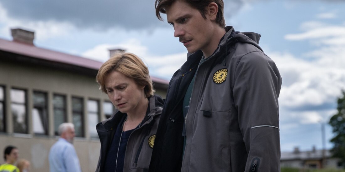 Los protagonistas, en un fotograma de la serie.