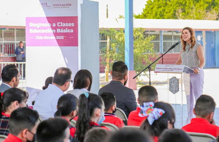 Marina del Pilar arranca ciclo escolar 2022-2023 para nivel básico en Baja California.