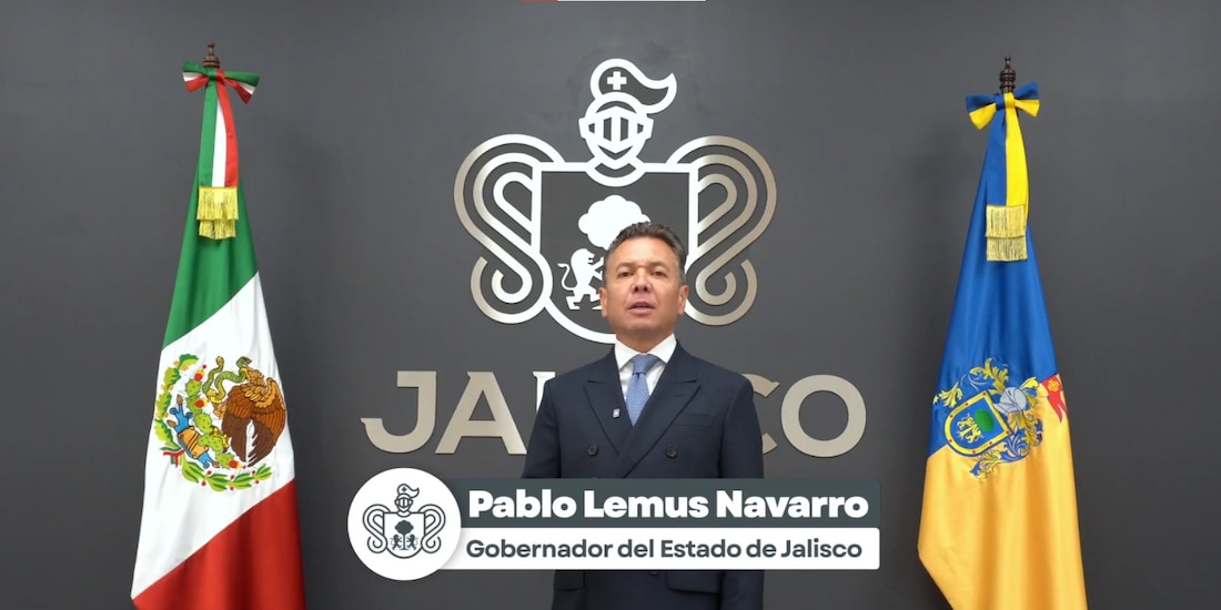 Pablo Lemus, gobernador constitucional.