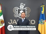 Pablo Lemus, gobernador constitucional.