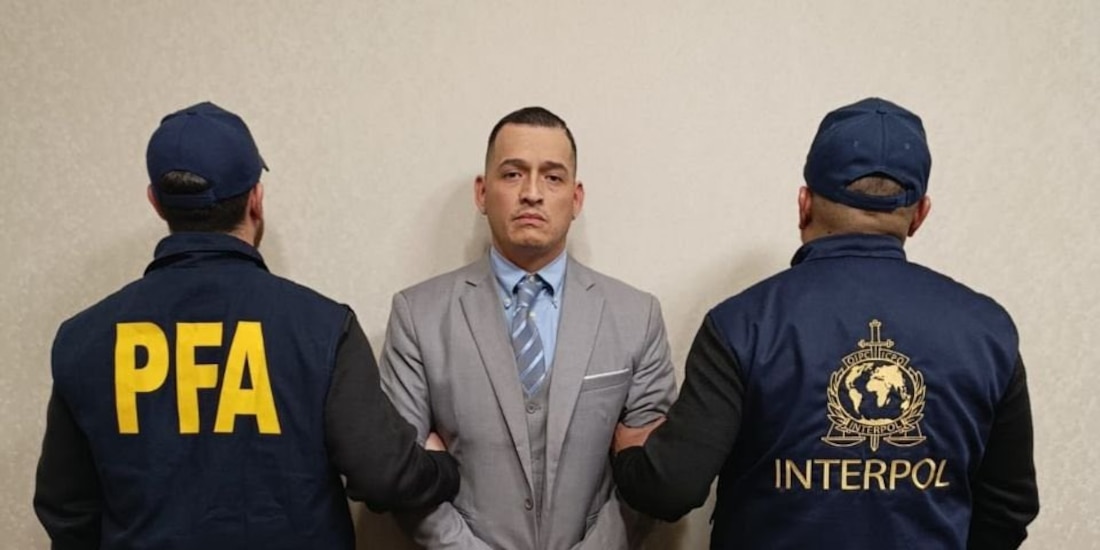 Rodolfo Junior Aguirre Covarrubias, mexicano detenido en Argentina.