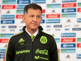 Juan Carlos Osorio durante una conferencia de prensa cuando estaba al frente de la Selección Mexicana.