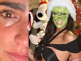 Bárbara de Regil se maquilla del Grinch y la destrozan por "Tarzán navideño"