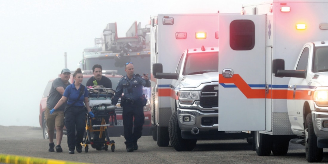 Avión de la Marina cae en costa de Texas durante un traslado médico; mueren 5
