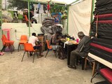 Haitianos abarrotan albergue en CDMX