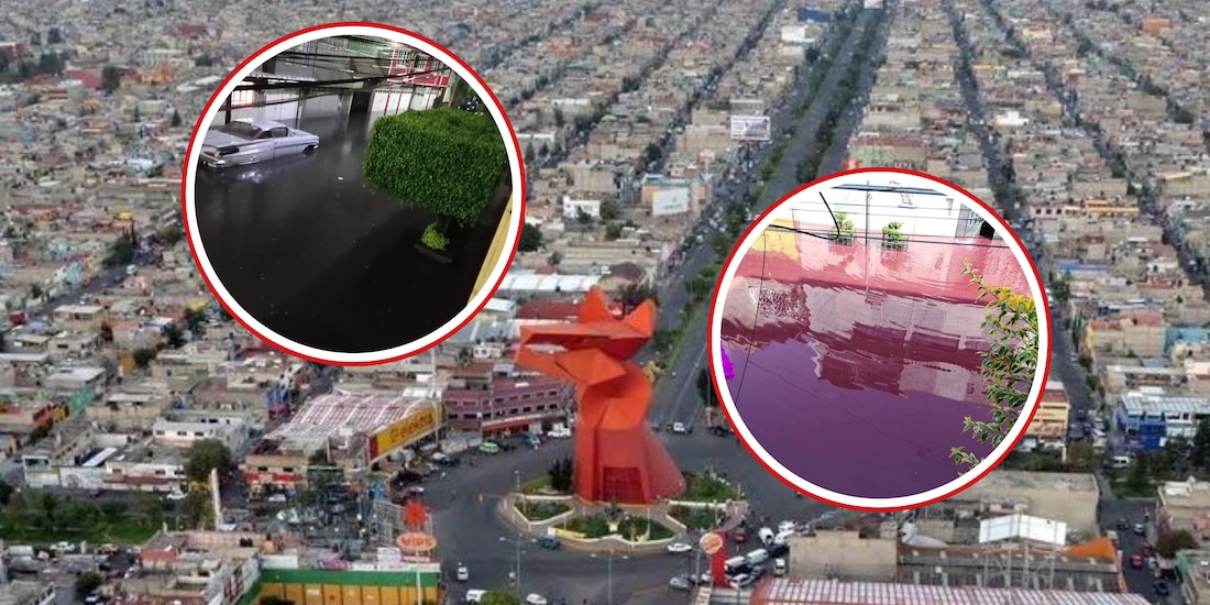 Inundaciones en Nezahualcóyotl