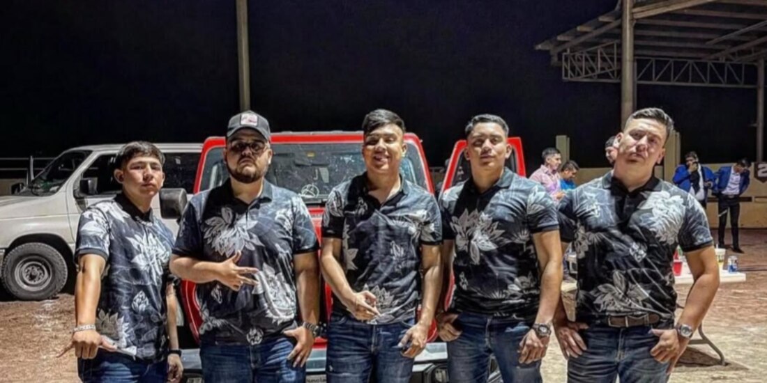 Los integrantes de Los Juniors, en imagen difundida en las redes, ayer.