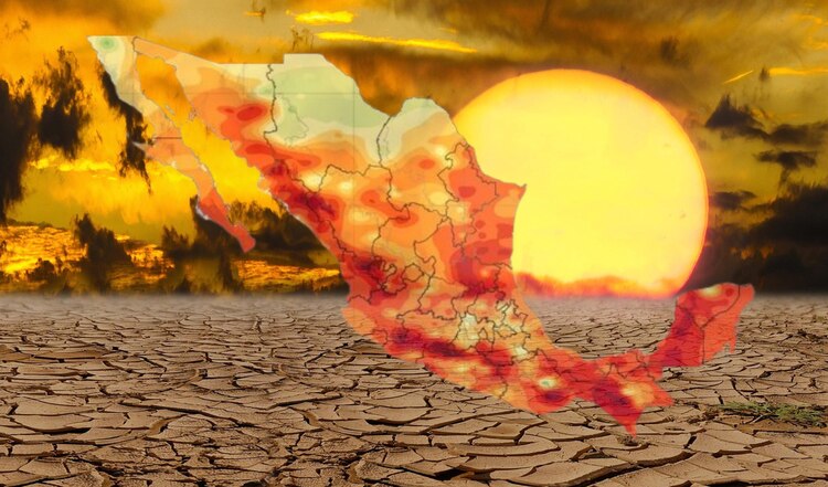 Se pronostican cinco olas de calor para este 2024 en México.