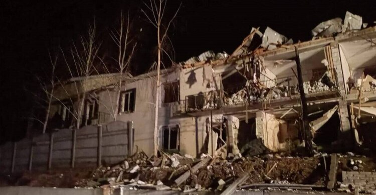 Drones lanzados ayer por Rusia afectaron zonas de Kiev.