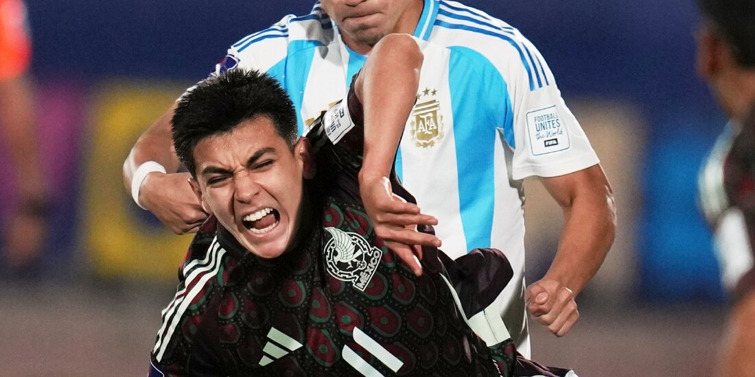México cayó ante Argentino y quedó fuera del Mundial Sub-20 en cuartos de final.