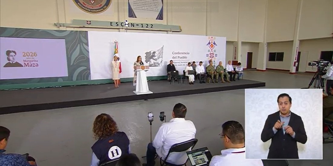 La Mañanera de este viernes desde Veracruz.