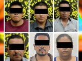 Detenidos y señalados por las autoridades de Chiapas.