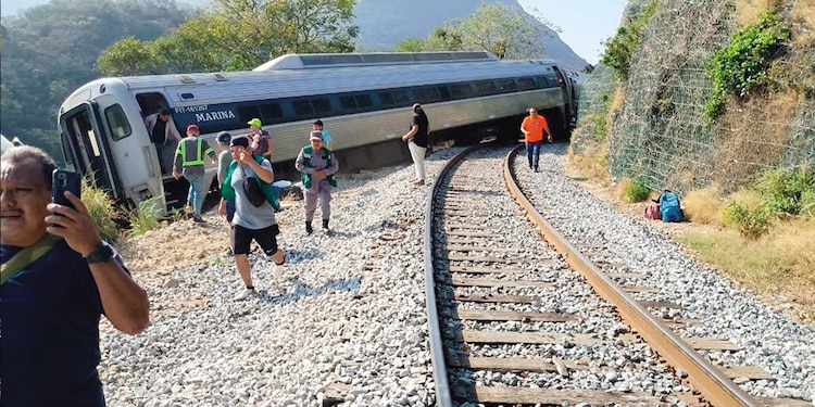 Tren Interoceánico, en el Istmo de Tehuantepec, Oaxaca, el 28 de diciembre.