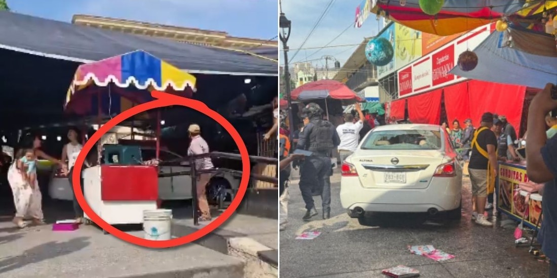 Conductor en presunto estado de ebriedad embiste a comerciantes en tianguis de Chilpancingo, Guerrero.