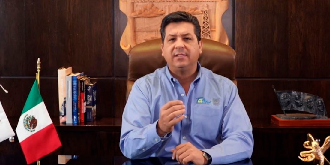 El gobernador de Tamaulipas Francisco Javier García Cabeza de Vaca.