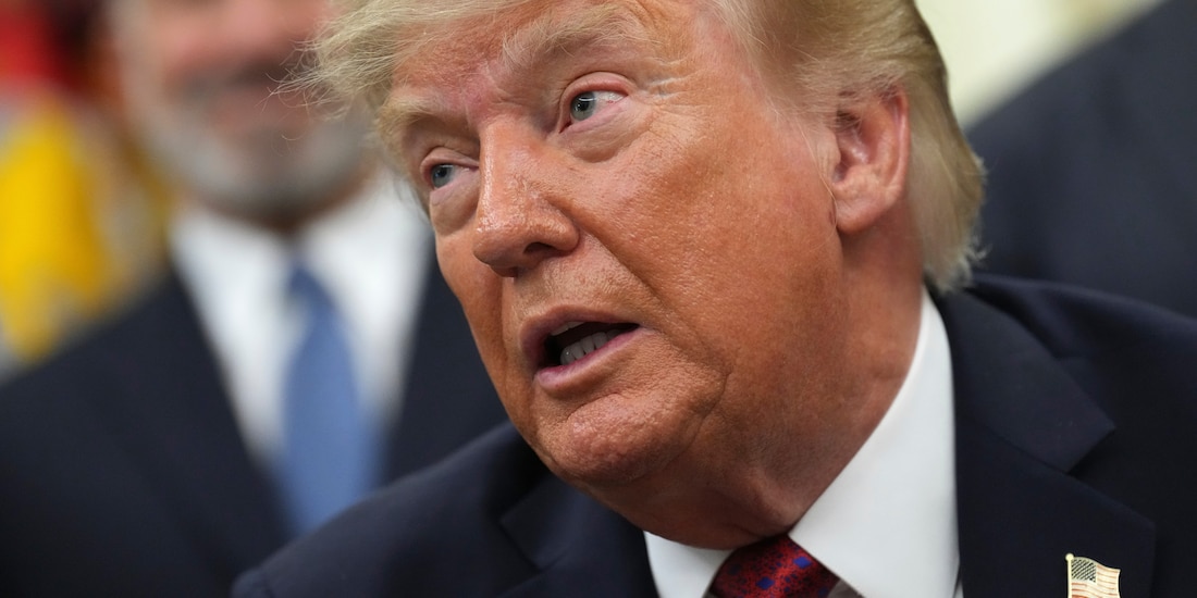 El presidente de Estados Unidos, Donald Trump