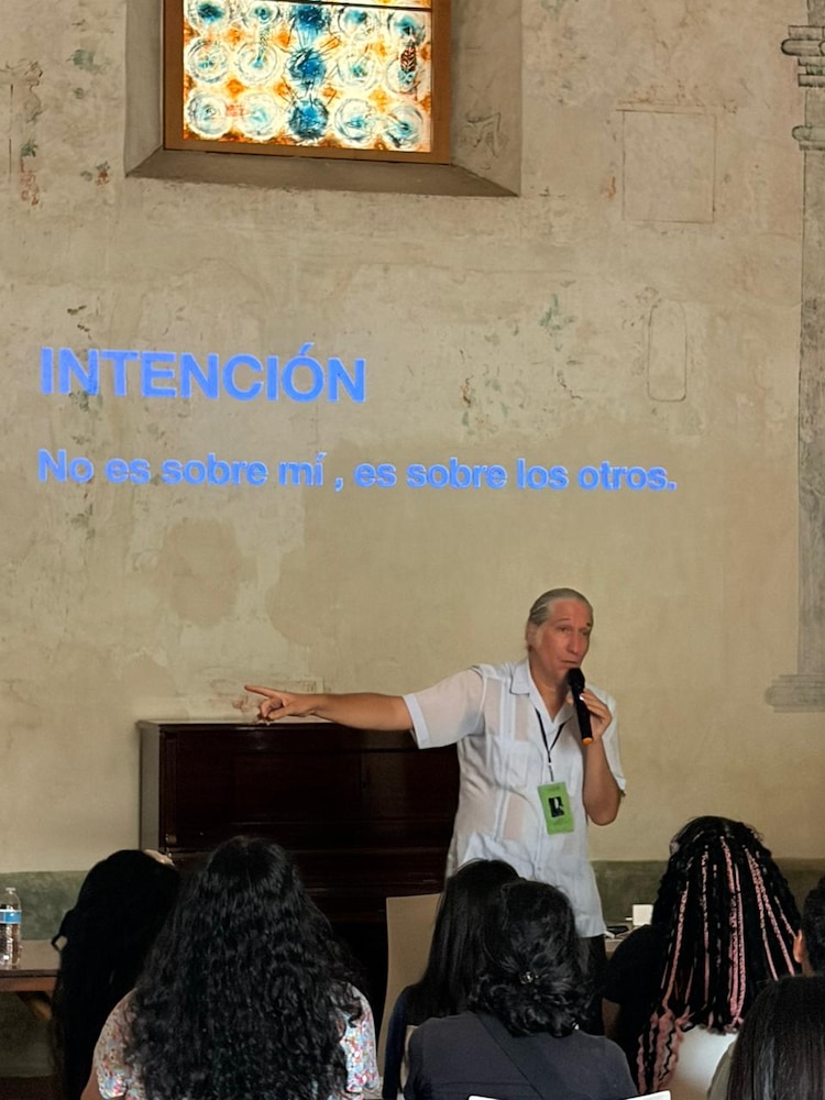 Carlos Hagerman participó en la segunda Muestra Oaxaca: Cine para la vida con una charla sobre cine documental y animación.