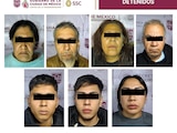 SSC detiene a 7 presuntos extorsionadores de bares