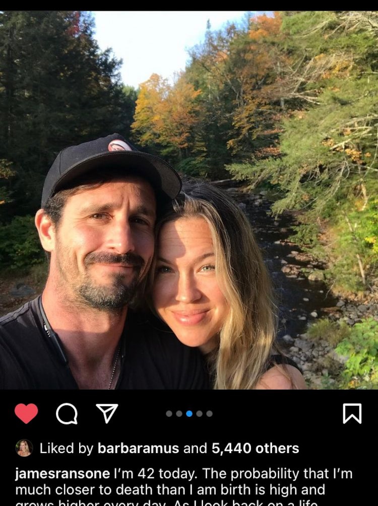 ¿Quién es la esposa de James Ransone?
