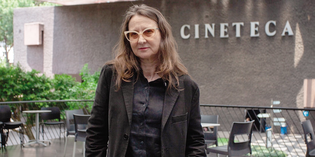 La realizadora y guionista argentina, el pasado 9 de abril en la Cineteca Nacional