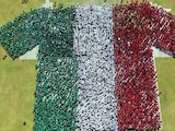 México se anota un Guinness World Record con la Imagen humana de la camiseta de futbol más grande del mundo.