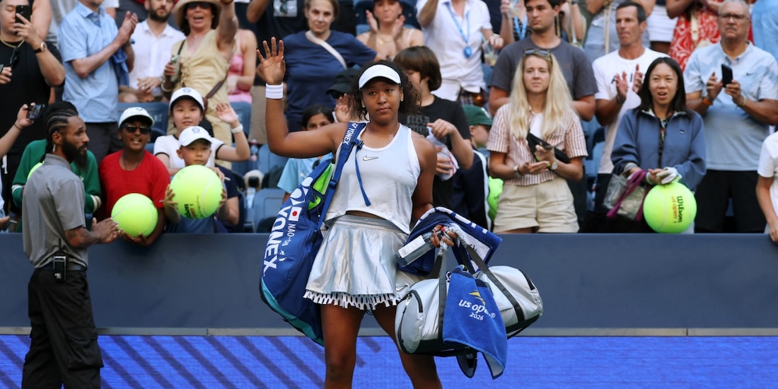 Naomi Osaka quedó fuera en los octavos de final del US Open.