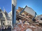 Aspectos de la devastación que dejó el terremoto magnitud 7.4 en Colombia.