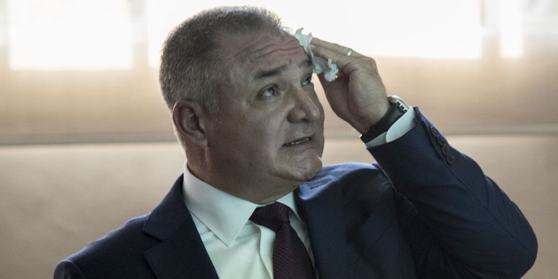 El exsecretario de Estado, Genaro García Luna, en una imagen de archivo.