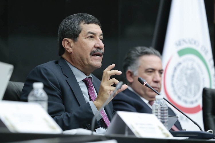 Javier Corral, senador de Morena.