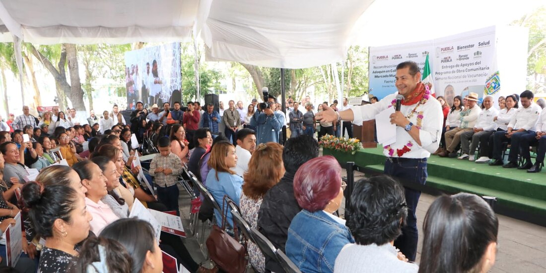 En la imagen, el gobernador de Puebla, Alejandro Armenta.