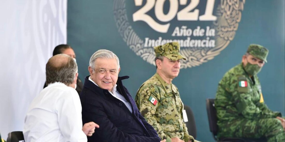 Previo al anuncio de tener síntomas COVID, el presidente estuvo de gira por San Luis Potosí y Nuevo León.