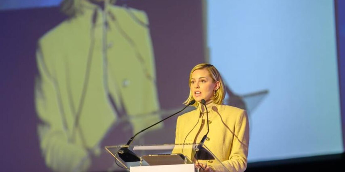 Mariana Rodríguez destacó programas como 'Hecho en Nuevo León', 'PyMES Competitivas' y 'Peak Nuevo León', que ayudan con la formalización de negocios.