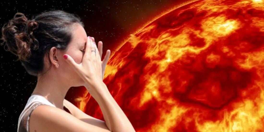 La radiación solar es peligrosa para los seres humanos.