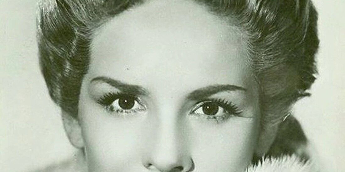 La actriz Rosita Quintana.