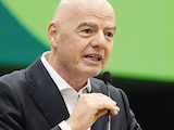 El directivo, durante una conferencia de prensa de julio en el Mundial.