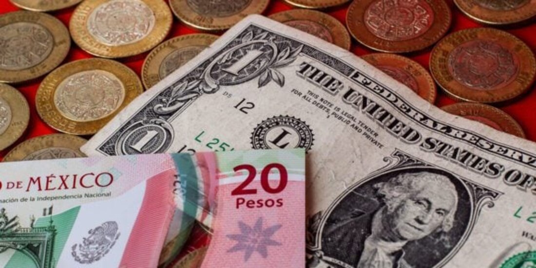 Cotización peso dólar.