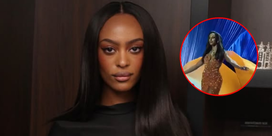 Miss Haití y Miss Jamaica