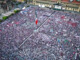 Más de 250 mil personas se dieron cita para acompañar a AMLO en el Zócalo: Martí Batres
