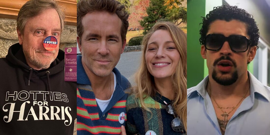 Famosos que ya votaron en las elecciones de Estados Unidos