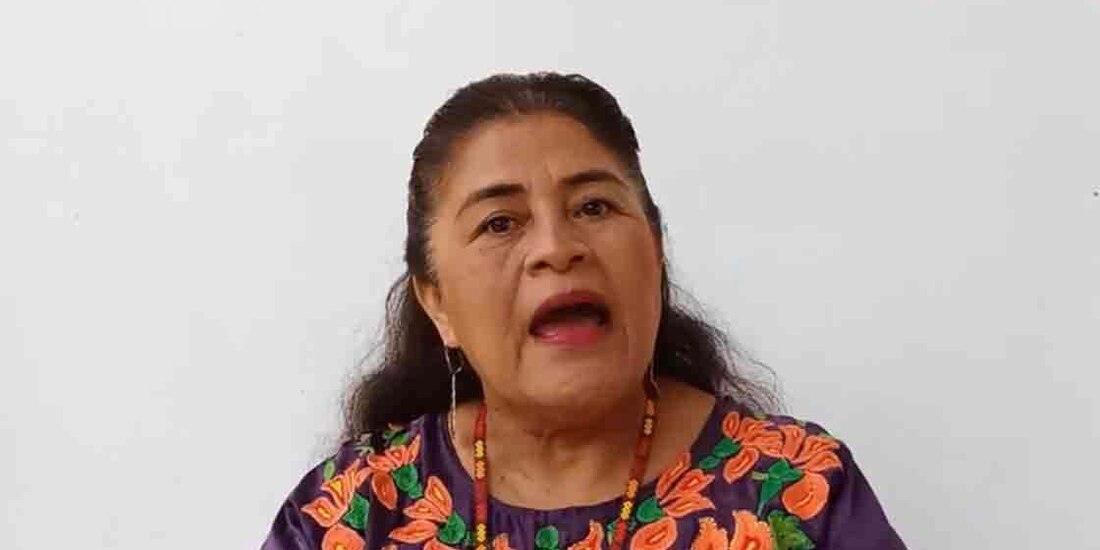 Rogelia González Luis, fundadora del grupo 8 de marzo, del Centro para la Atención a la Mujer Istmeña y de la Casa Refugio “China Yodo".