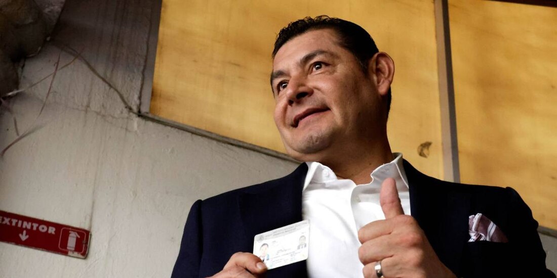 Alejandro Armenta tiene ventaja de 27 puntos en Puebla, según Conteo Rápido
