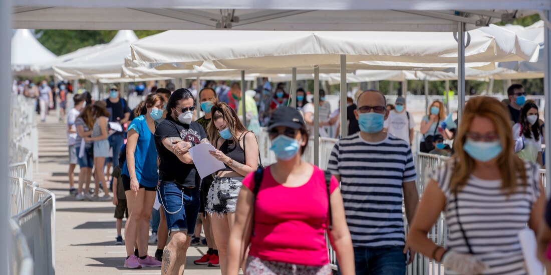 España superó esta semana el millón de casos confirmados de coronavirus.